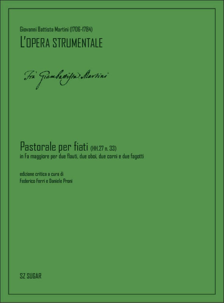 Pastorale per fiati HH.27 n. 33